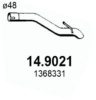 FORD 1368328 Exhaust Pipe